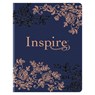 Inspire Bible Nlt, Filament Enabled (Hardcover Leatherlike, Navy) - Tyndale - 9781496487834