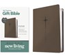 Premium Gift Bible Nlt, Filament Enabled (Leatherlike, Star Cross Taupe, Red Letter) - Tyndale - 9781496490735