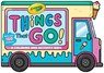 Crayola: Things That Go! (a Crayola Ice Cream Truck-Shaped Coloring & Activity Book for Kids with Over 100 Stickers) - Buzzpop - 9781499817140