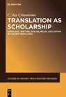 Translation as Scholarship - CRISOSTOMO,  Jay - 9781501516665