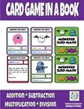 Card Game in a Book - Monster Zoo Math - Andrew Frinkle - 9781508753315