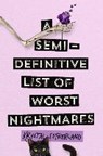 Sutherland, K: Semi-Definitive List of Worst Nightmares - SUTHERLAND,  Krystal - 9781524741693