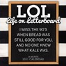 LOL LIFE ON LETTERBOARD 2021 CALENDAR - SELLERS PUBLISHING I - 9781531910587