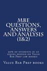 MBE Questions, Answers and Analysis (1&2): 90% of students in 50 states depend on Value Bar Prep law books! - Value Bar Prep Books - 9781534883529