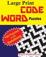 Large Print Codeword Puzzles - Rays Publishers - 9781542683197