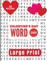 Valentine's Day Large Print Word Search - Puzzle Pyramid - 9781542931038