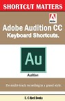 Adobe Audition CC Keyboard Shortcuts. - U. C. Books - 9781543227987