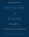 Invitation a ecrire: Volume 1 - Catherine Black ; Louise Chaput - 9781551309002