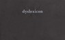 dyslexicon - Stephen Cain - 9781552450277