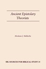 Ancient Epistolary Theorists -  - 9781555401368