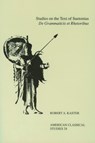 Studies On the Text Of Suetonius De Grammaticis Et Rhetoribus - Robert A. Kaster - 9781555407216