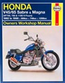 Honda V45/65 Sabre & Magna (82 - 88) Haynes Repair Manual - Haynes Publishing - 9781563921049