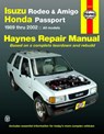 Isuzu Rodeo, Amigo & Honda Passport (89 - 02) - Haynes Publishing - 9781563924811