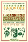 Backyard Farming: Canning & Preserving - Kim Pezza - 9781578265398