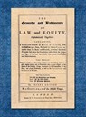 The Grounds and Rudiments of Law and Equity Alphabetically Digested... [1751] - A Gentleman of the Middle Temple - 9781584779353