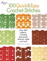100 Quick & Easy Crochet Stitches - Darla Sims - 9781596357945