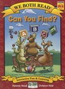 We Both Read-Can You Find? (an ABC Book) (Pb) - Nonfiction - Sindy McKay - 9781601152800