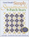 Carol Doak's Simply Sensational 9-Patch Stars - Carol Doak - 9781607059998