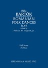 Romanian Folk Dances, Sz.68 - Bela Bartok - 9781608742509