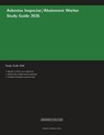 Asbestos Inspector/Abatement Worker Study Guide 2026 - Meridian Certification Press - 9781608887675