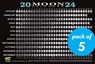 2024 Moon Calendar Card (5 pack) - Kim Long - 9781615199792