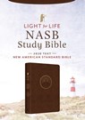 Light for Life NASB Study Bible (Mahogany Lighthouse) - Barbour Bibles - 9781636098715