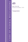 Code of Federal Regulations, Title 49 Transportation 178-199, Revised as of October 1, 2025 - Office of the Federal Register (U.S.) - 9781636716732