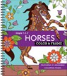 Color & Frame - Horses (Coloring Book): Featuring 31 Adorable Coloring Pages - New Seasons - 9781639387854