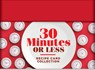 30 Minutes or Less Recipe Card Collection Tin 72 Recipe Cards + 28 Blank Recipe Cards to Write Your Own Recipes + 5 Tabbed Section - Publications International Ltd - 9781639389452