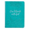 One-Minute with God for Women 365 Daily Devotions for Refreshment and Encouragement Teal Faux Leather Flexcover Gift Book Devotional W/Ribbon Marker -  - 9781642721553