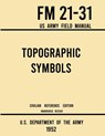 Topographic Symbols - FM 21-31 US Army Field Manual (1952 Civilian Reference Edition) - U. S. Department Of The Army - 9781643891613
