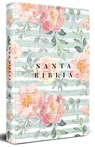 Biblia Reina Valera 1960 Letra Grande, Tamaño Manual, Tapa Dura Rosas Rosadas / Spanish Bible Rvr 1960 Handy Size Large Print Hc Pink Roses - Reina Valera Revisada 1960 - 9781644737729