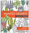 Color & Frame - Painted Deserts (Adult Coloring Book) - New Seasons - 9781645582175
