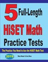 5 Full-Length HiSET Math Practice Tests - Reza Nazari ; Ava Ross - 9781646121014