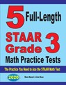 5 Full-Length STAAR Grade 3 Math Practice Tests - Reza Nazari ; Ava Ross - 9781646121373