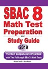 SBAC 8 Math Test Preparation and Study Guide - Michael Smith ; Reza Nazari - 9781646125067