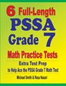 6 Full-Length PSSA Grade 7 Math Practice Tests - Michael Smith ; Reza Nazari - 9781646127443