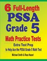 6 Full-Length PSSA Grade 5 Math Practice Tests - Michael Smith ; Reza Nazari - 9781646127610