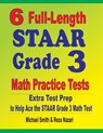 6 Full-Length STAAR Grade 3 Math Practice Tests - Michael Smith ; Reza Nazari - 9781646127795