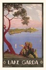 Vintage Journal Lake Gada, Italy Travel Poster - Found Image Press - 9781648112768