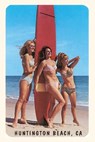 The Vintage Journal Surfer Girls, Huntington Beach, California - Found Image Press - 9781648117183