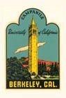 Vintage Journal Berkeley Campanile - Found Image Press - 9781648118296