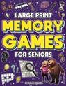 Memory Games for Seniors (Large Print) - Charlie Miller - 9781648450952