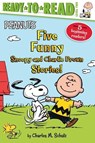 Five Funny Snoopy and Charlie Brown Stories!: Snoopy and Woodstock Best Friends Forever!; Snoopy, First Beagle on the Moon!; Time for School, Charlie - Charles M. Schulz - 9781665959445
