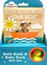 Touch and Trace Nursery Rhymes: Row, Row, Row Your Boat Bath Book & Baby Duck Gift Set - Editors of Silver Dolphin Books - 9781667206578