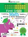 Ready to Learn: First Grade Math Write & Wipe Workbook with Popper - Editors of Silver Dolphin Books - 9781667206707
