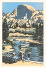 Vintage Journal Scenic Vista Woodcut - Found Image Press - 9781669503057