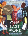 1 LAST WORD - Nikki Grimes - 9781681196022