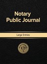 Notary Public Journal Large Entries - Notary Public - 9781684116683