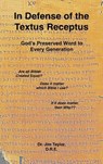 In Defense of the Textus Receptus - Jim Taylor - 9781733331500